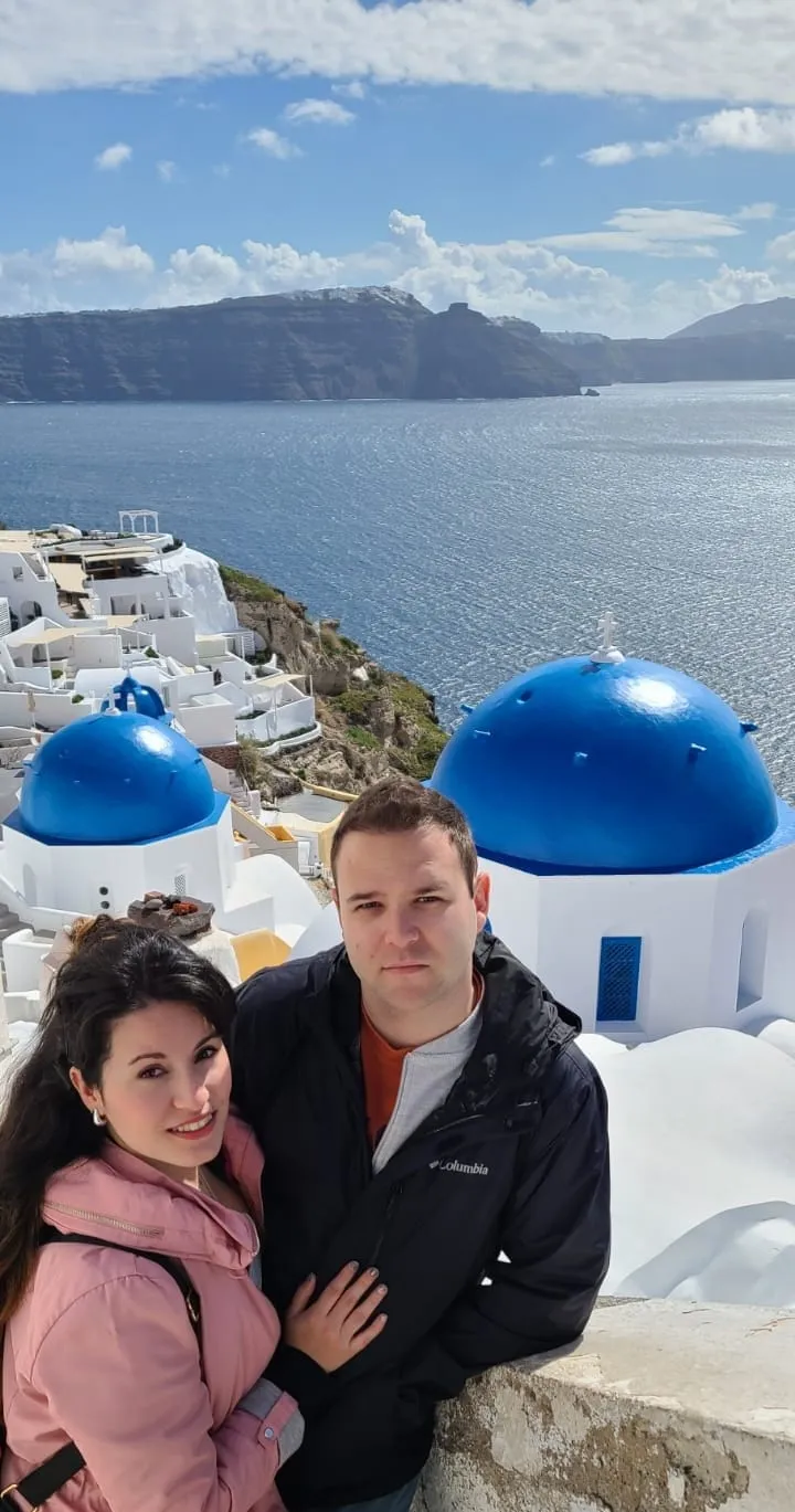 Foto en Santorini